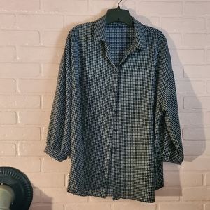 Express Women's button up, 3/4 sleeve